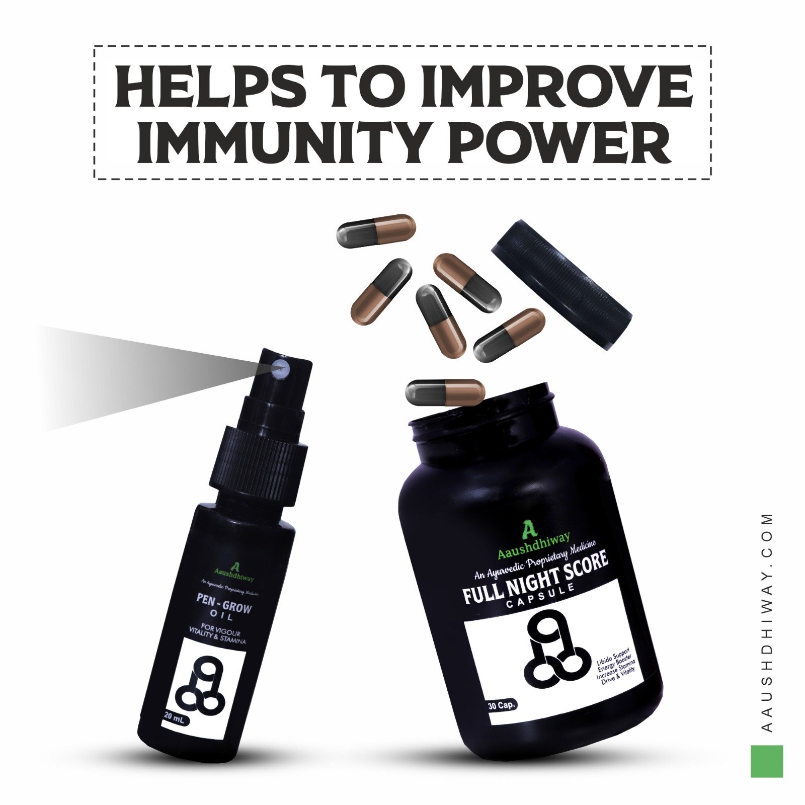 Immuinity Booster Pack. { 1 Month } - Image 3